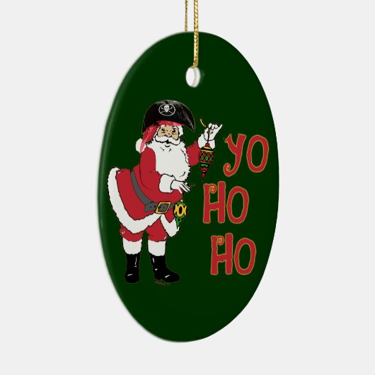 ヨーホホーパイレートサンタオーナメント セラミックオーナメント (右)