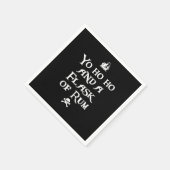 ヨーホーとラム酒 スタンダードカクテルナプキン (角)