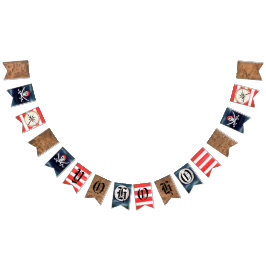 ヨーホーパイレーツテーマ バンティングフラッグ