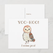 ヨーホー恋しく思バーンドウル先生 ポストカード (正面/裏面)