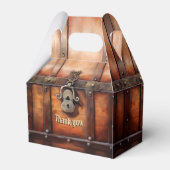 ヨーホー海賊の宝箱の折り畳み式贈答箱 フェイバーボックス (正面サイド)