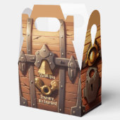 ヨーホー海賊の宝箱の折り畳み式贈答箱 フェイバーボックス (オープン)