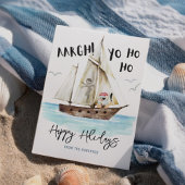 ヨーホー海賊サンタクリスマス シーズンカード