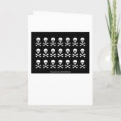 ヨーホー海賊誕生日パーティーへの招待 招待状 (裏面)