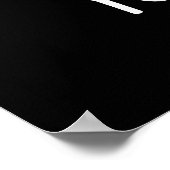 ヨーポプルおもしろいウンチプンダークBG ポスター (角)