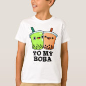 ヨーマイボバボおもしろいバティープン Tシャツ (正面)