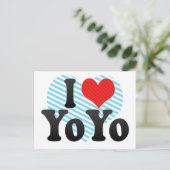 ヨーヨーが大好き ポストカード (スタンド正面)