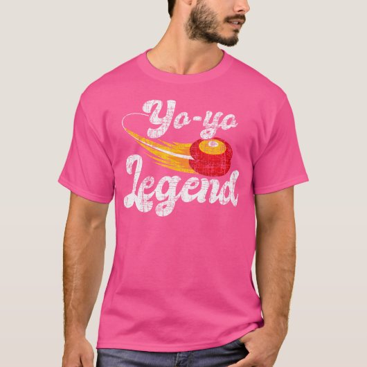 ヨーヨーの伝説 - 過去のヨーヨーマスター・トリック競技大会 Tシャツ (正面)