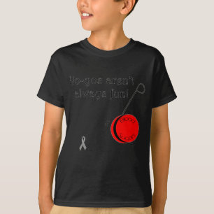 ヨーヨーはおもしろい常にではないです Tシャツ