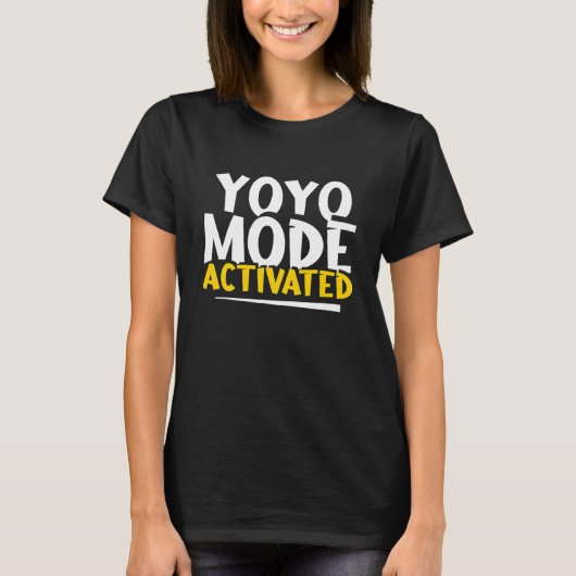 ヨーヨーモード起動  趣味の娯楽 おもちゃ ビンテージ オールド Tシャツ (正面)