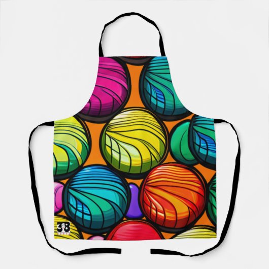 ヨーヨーヨーヨーツァ エプロン (正面)