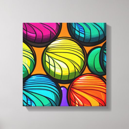 ヨーヨーヨーヨーツァ キャンバスプリント (正面)