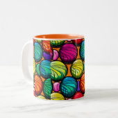 ヨーヨーヨーヨーツァ ツートーンマグカップ (正面左)