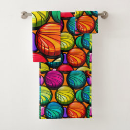 ヨーヨーヨーヨーツァ バスタオルセット