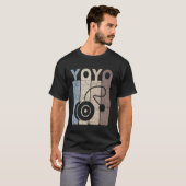 ヨーヨー ビンテージ ヨーヨー プレーヤー レトロ ヨーヨー遊び Tシャツ (正面フル)