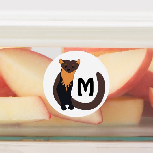 ヨーロッお洒落パインマーテン防水 ラベル (貼付)