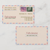 ヨーロッエレガントパ旅行名刺 名刺 (正面/裏面)