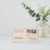 ヨーロッエレガントパ旅行名刺 名刺 (スタンド正面)