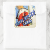 ヨーロッパからアメリカへ～統一された州ライン スクエアシール (バッグ)