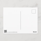 ヨーロッパで知最高のられる蝶と蛾のコラージュ ポストカード (裏面)