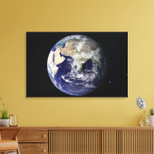 ヨーロッパとアジアを示す全地球2 キャンバスプリント (インサイチュ (リビング))