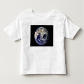 ヨーロッパとアジアを示す全地球2 トドラーTシャツ (正面)