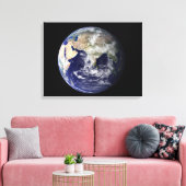 ヨーロッパとアジアを示す地球 キャンバスプリント (インサイチュ (リビング))