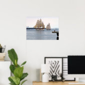 ヨーロッパとアメリカワシ ポスター (ホームオフィス)