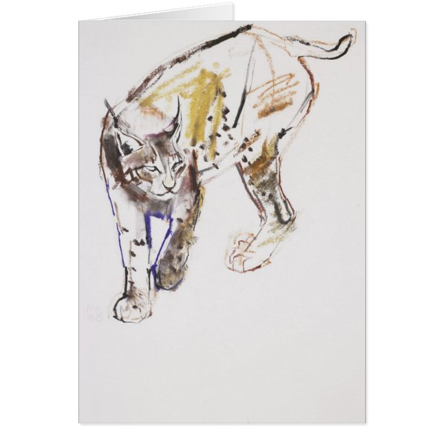 ヨーロッパのオオヤマネコ (正面)