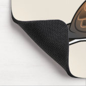 ヨーロッパのカメの鳩 マウスパッド (コーナー)