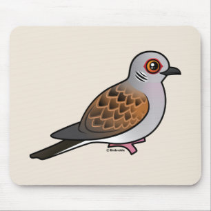 ヨーロッパのカメの鳩 マウスパッド