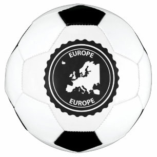 ヨーロッパのゴム印 サッカーボール