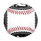 ヨーロッパのゴム印 野球ボール (正面)