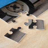 ヨーロッパのスクーターのパズル ジグソーパズル (側面)