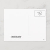 ヨーロッパのトップからのクリスマスの願い シーズンポストカード (裏面)