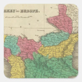 ヨーロッパのトルコ スクエアシール (正面)