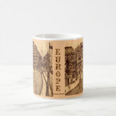 ヨーロッパのマグのデザイン コーヒーマグカップ (中央)