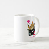 ヨーロッパのランドマーク旅行写真家 コーヒーマグカップ (正面右)