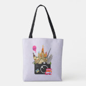 ヨーロッパのランドマーク旅行写真家 トートバッグ (裏面)