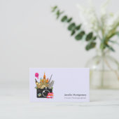 ヨーロッパのランドマーク旅行写真家 名刺 (スタンド正面)