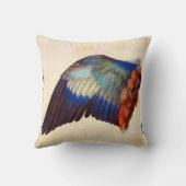 ヨーロッパのローラーの羽 クッション (裏面)