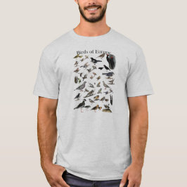 ヨーロッパのワイシャツの鳥 Tシャツ