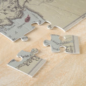 ヨーロッパのヴィンテージの地図 ジグソーパズル (側面)