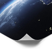 ヨーロッパの光を持つ地球のカイロプラクティックポスター ポスター (角)