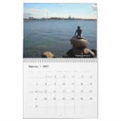 ヨーロッパの冒険 カレンダー (2月 2027)