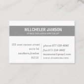 ヨーロッパの名刺 名刺 (正面)