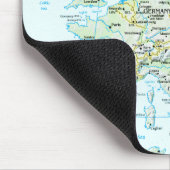 ヨーロッパの地図のマウスパッド マウスパッド (コーナー)