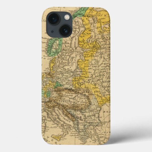 ヨーロッパの地図バイワーチェスター Case-Mate iPhoneケース (裏面)