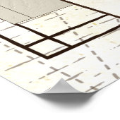 ヨーロッパの地図ポスター ポスター (角)