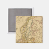 ヨーロッパの地図2 マグネット (正面/裏面)